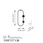 Wallity Cricket Gancho de pared Negro